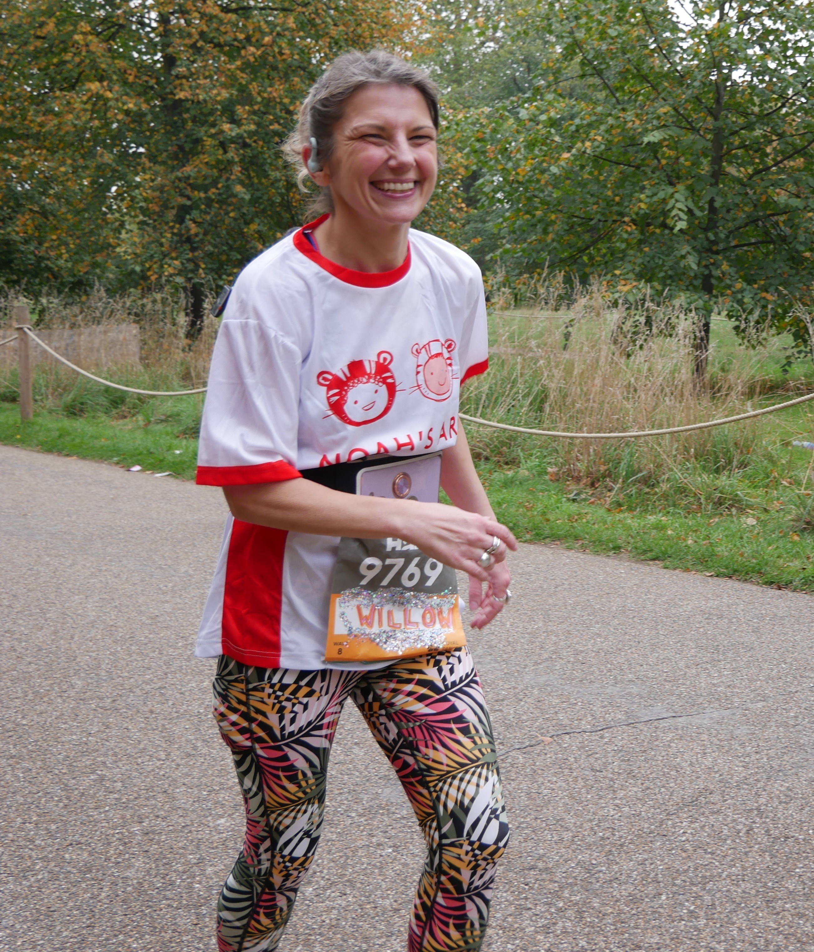 Elaine running Royal Parks