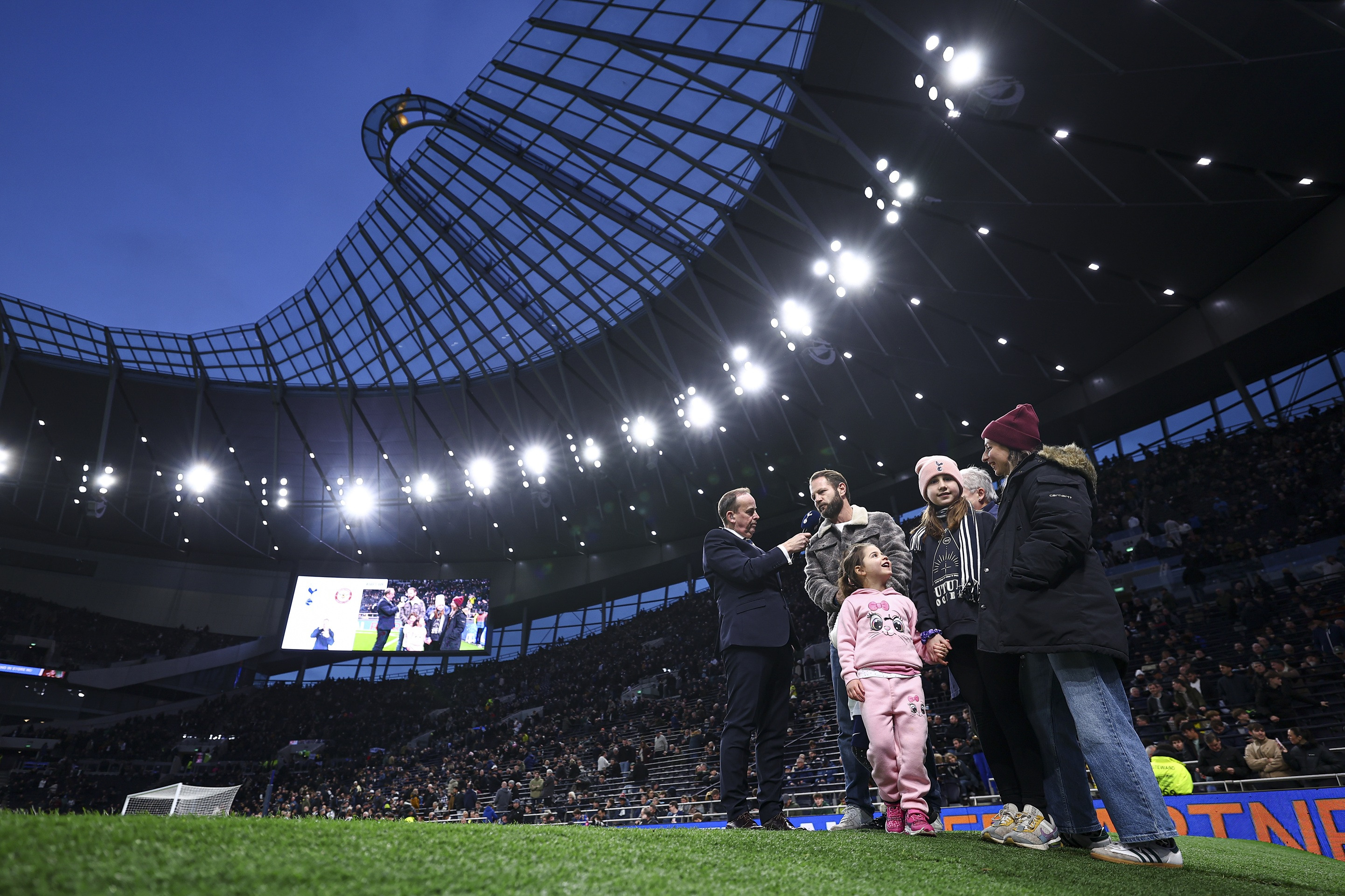 Half time interview with Paul Coyte