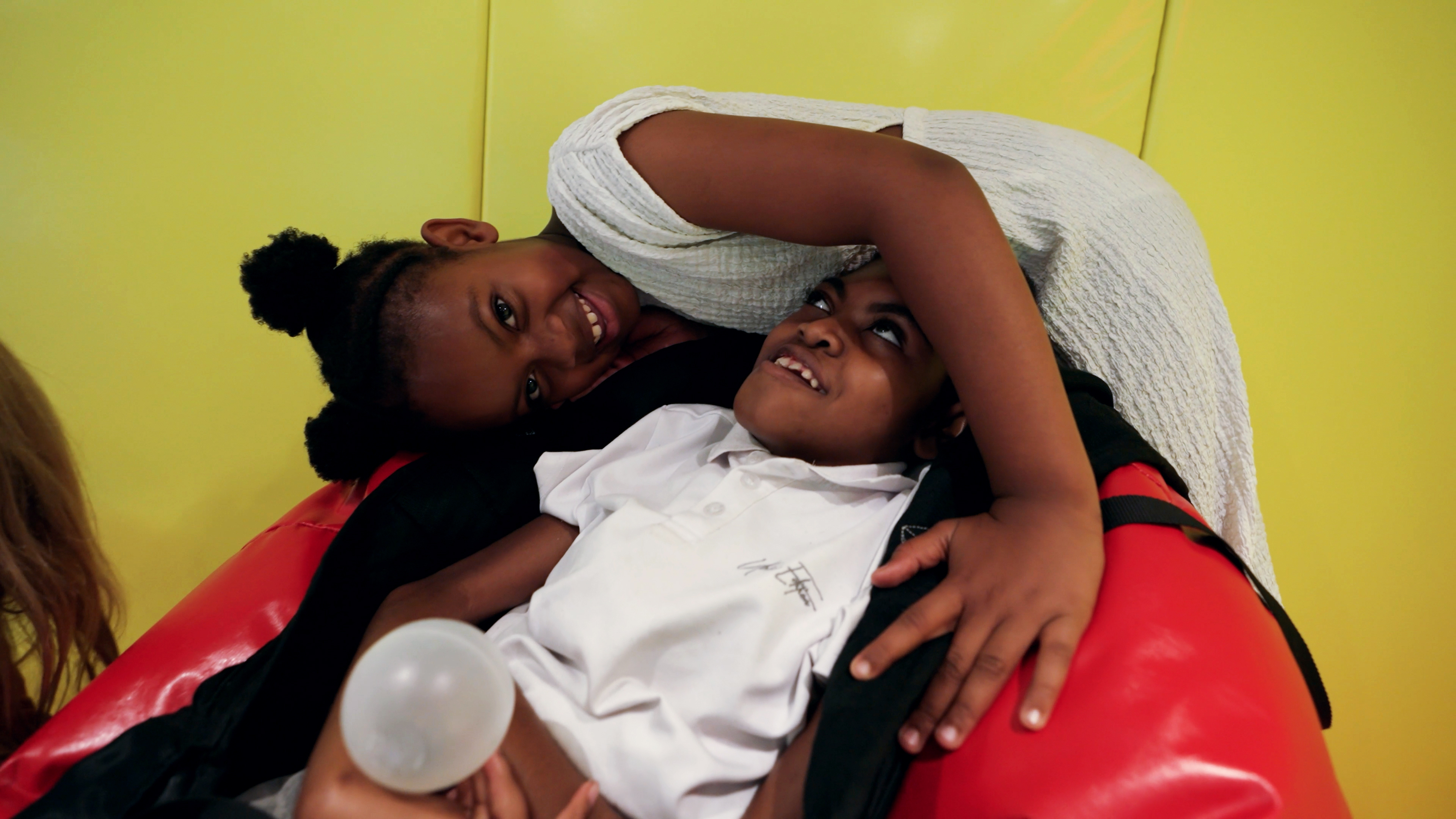 Montell and his sister