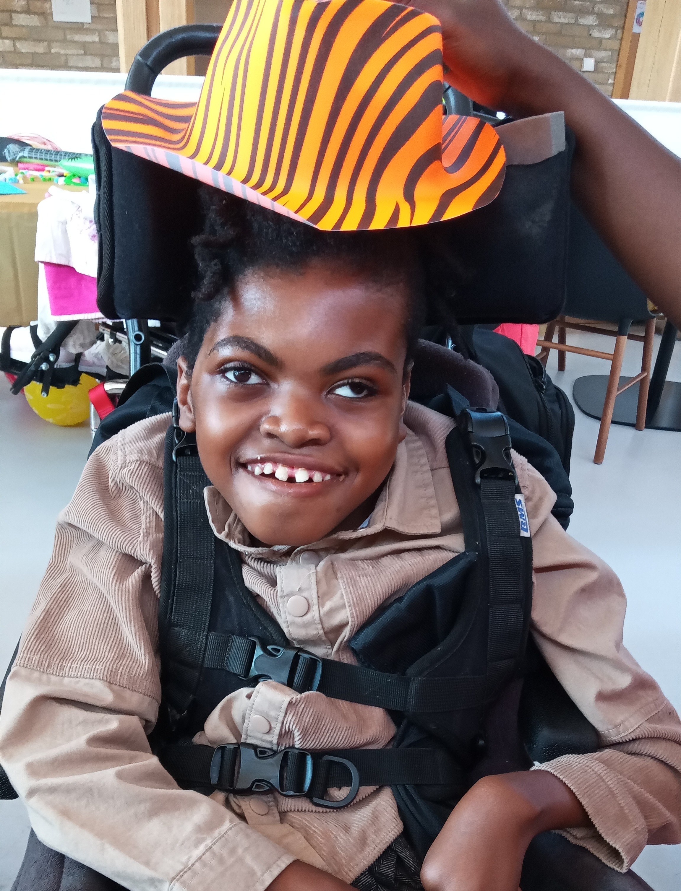 Montell having fun at The Ark