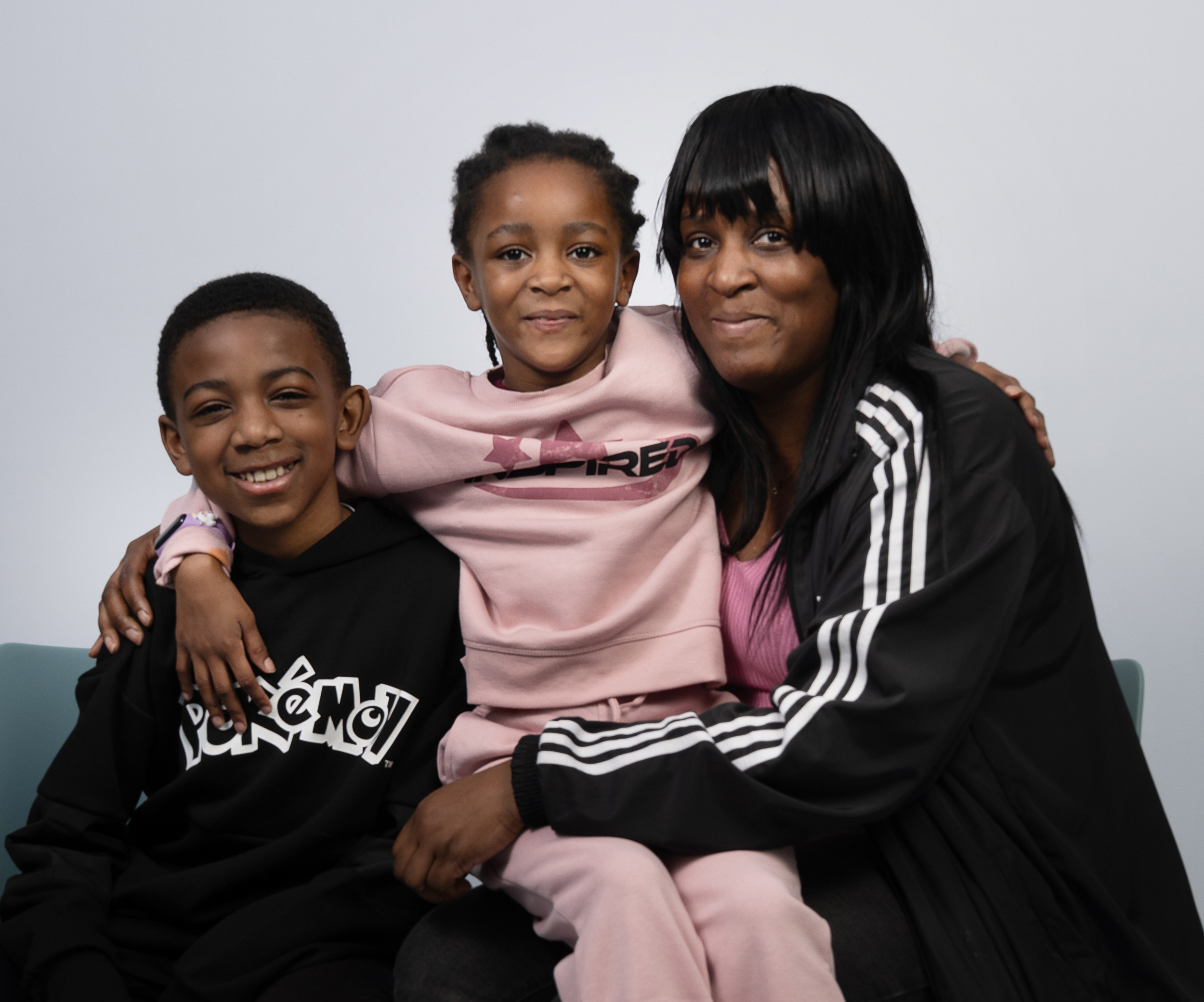 Shanan and family portrait