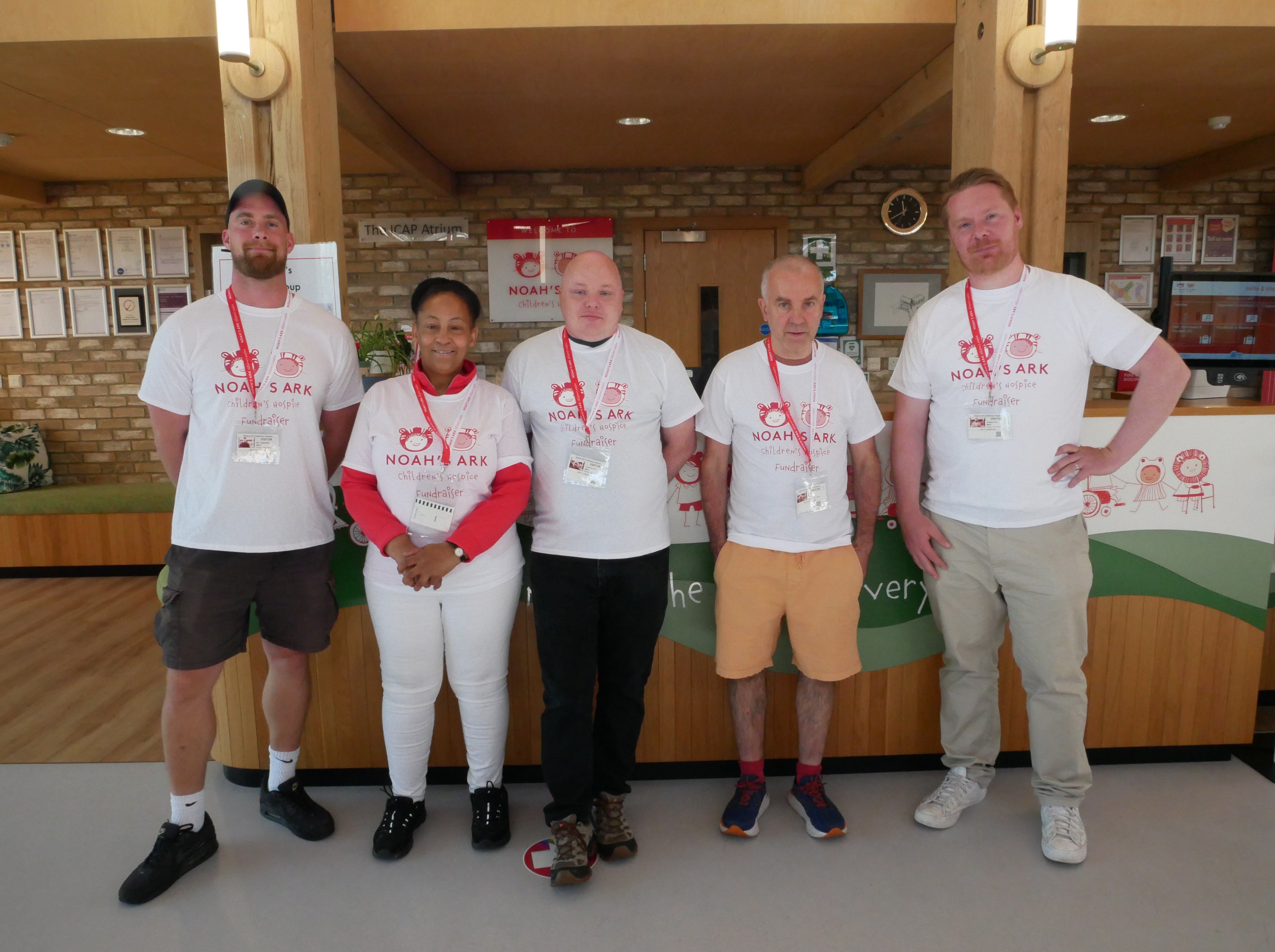 Smile Fundraising Team at Noah's Ark