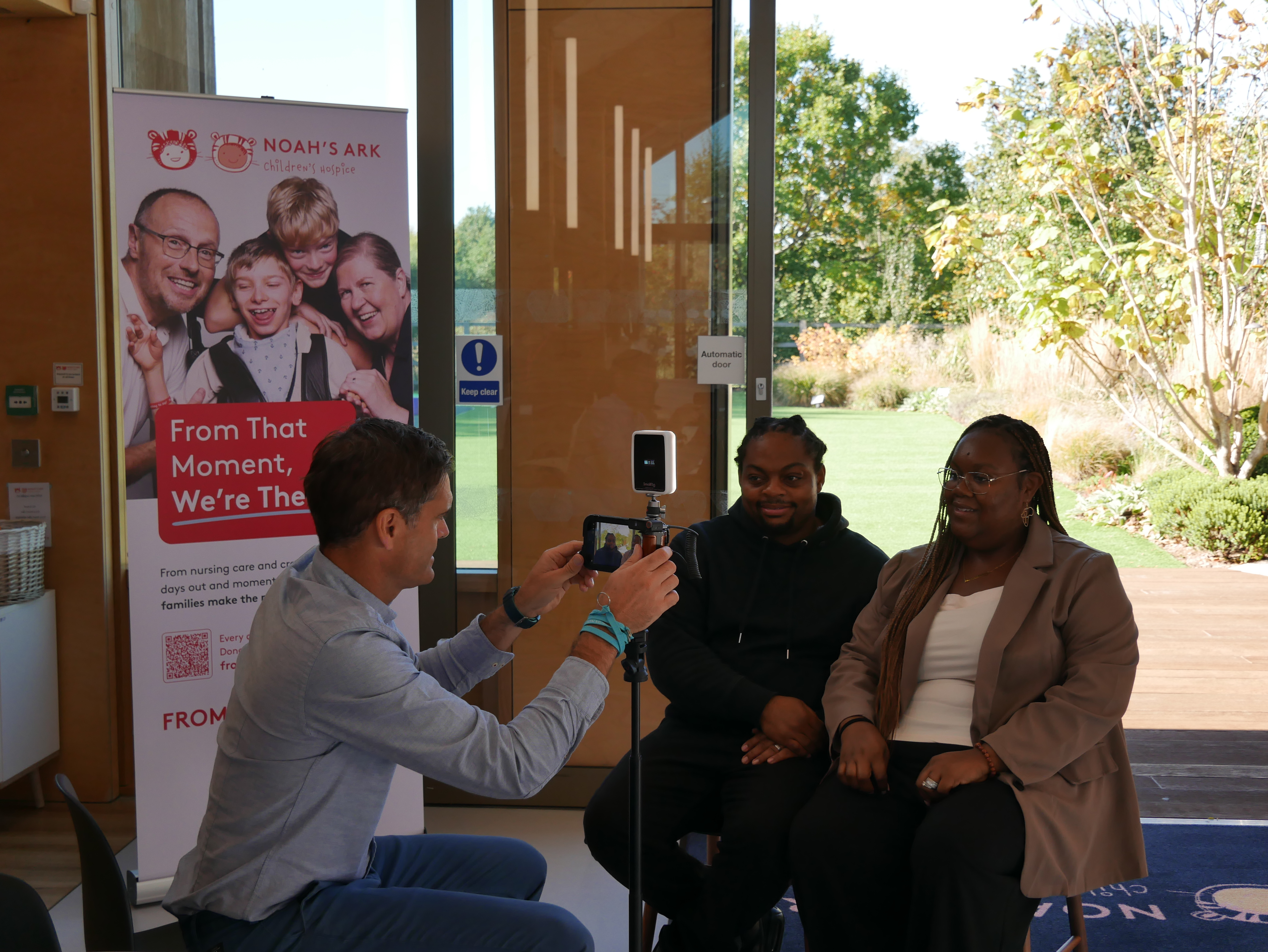 ITV News Visits The Ark