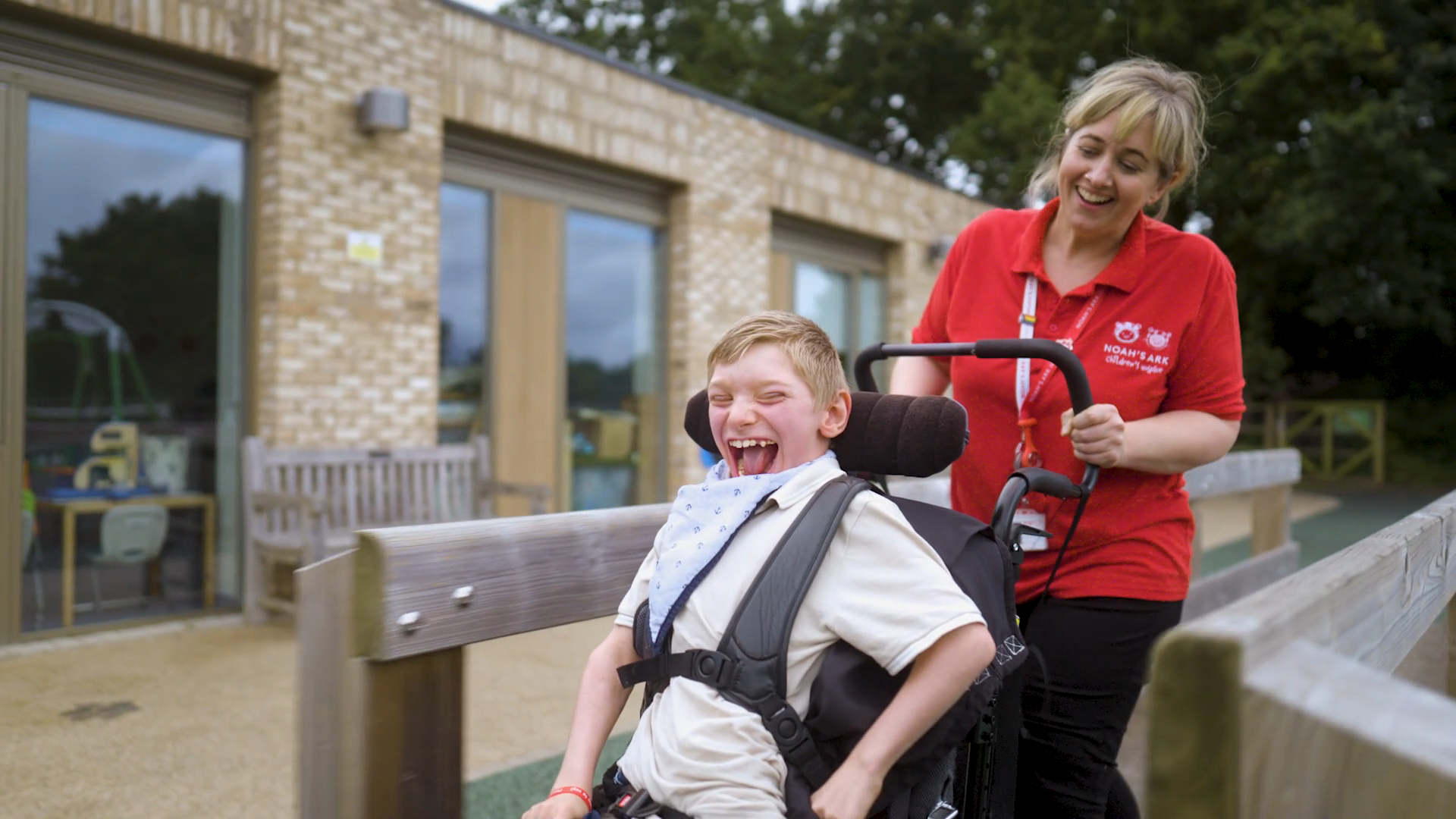 Ray with Noahs Ark staff
