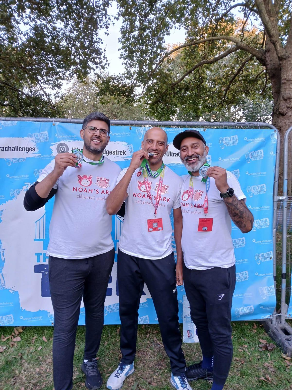 WD Lions Thames Bridges Trek 3 Sept